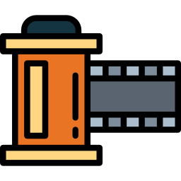 Film reel icon