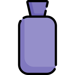 Hot water bottle icon