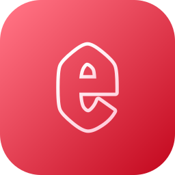 Letter e icon