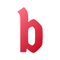 letter b icoon