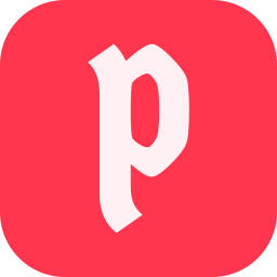 Letter p icon