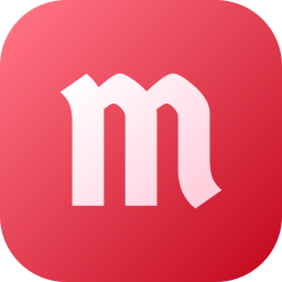 Letter m icon