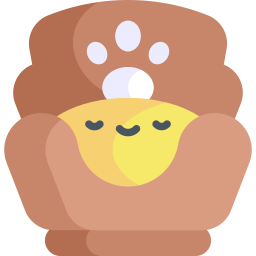 Pet bed icon