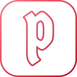 Letter p icon