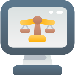 Online court icon