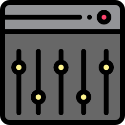 Music mixer icon