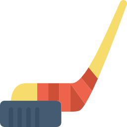 Hockey stick icon