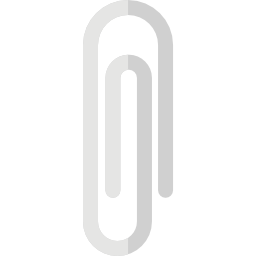 Paper clip icon