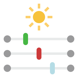 luminosité Icône