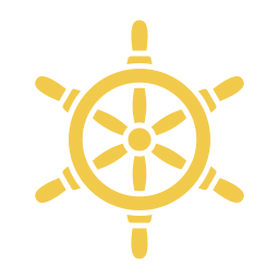 Ship wheel icon