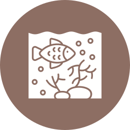 Ocean floor icon