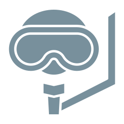 Diving mask icon