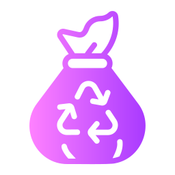 recycelbare tasche icon