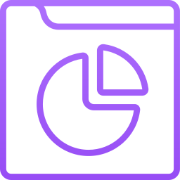 diagramme circulaire Icône