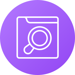 Magnifying glass icon