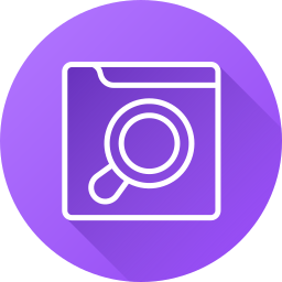 Magnifying glass icon