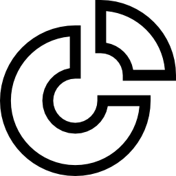 diagramme circulaire Icône