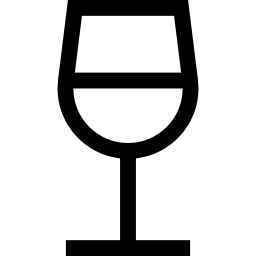 verre de vin Icône