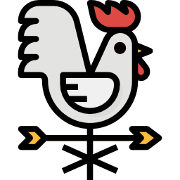 Weathercock icon