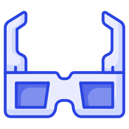 3d glasses icon