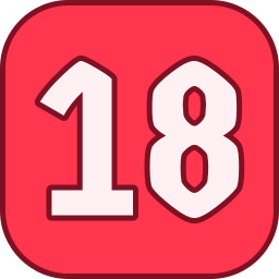 número 18 Ícone