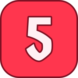 número 5 Ícone