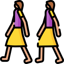 frauen marschieren icon