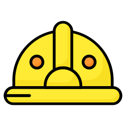 Worker hat icon