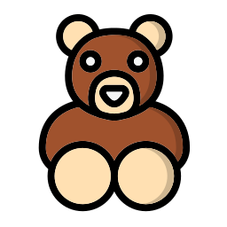 urso teddy Ícone