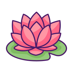 Lotus flower icon