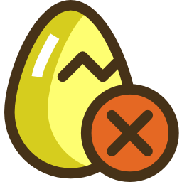 Egg free icon