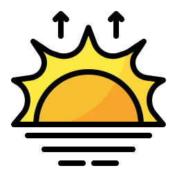 ensolarado Ícone