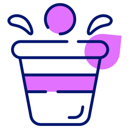 Water glass icon