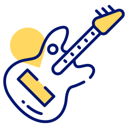 guitarra Ícone