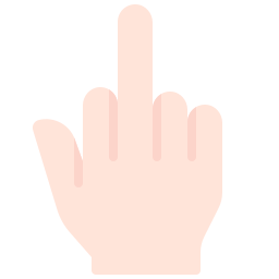 Middle finger icon