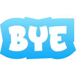 Bye icon