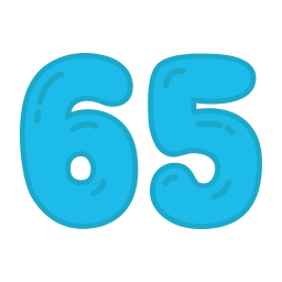 Sixty five icon