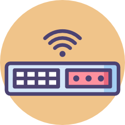 Network hub icon