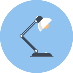 schreibtischlampe icon