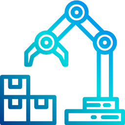 Robotic arm icon