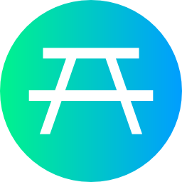 Picnic table icon