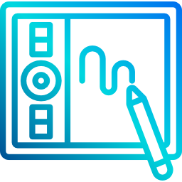 Graphic tablet icon