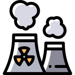 Nuclear power icon