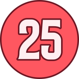 25 Ícone