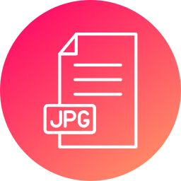 Jpg file format icon