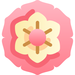 Asian flower icon