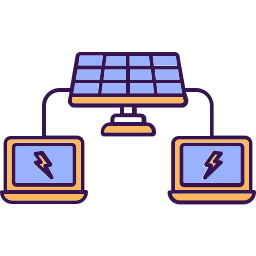 Solar energy icon