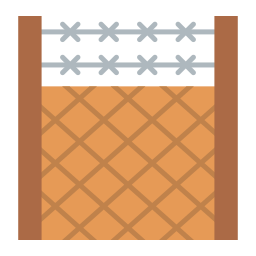 Barbed wire icon