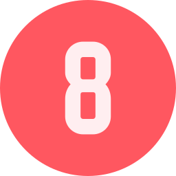 Number 8 icon