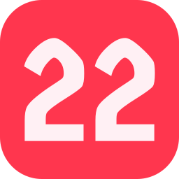 número 22 Ícone